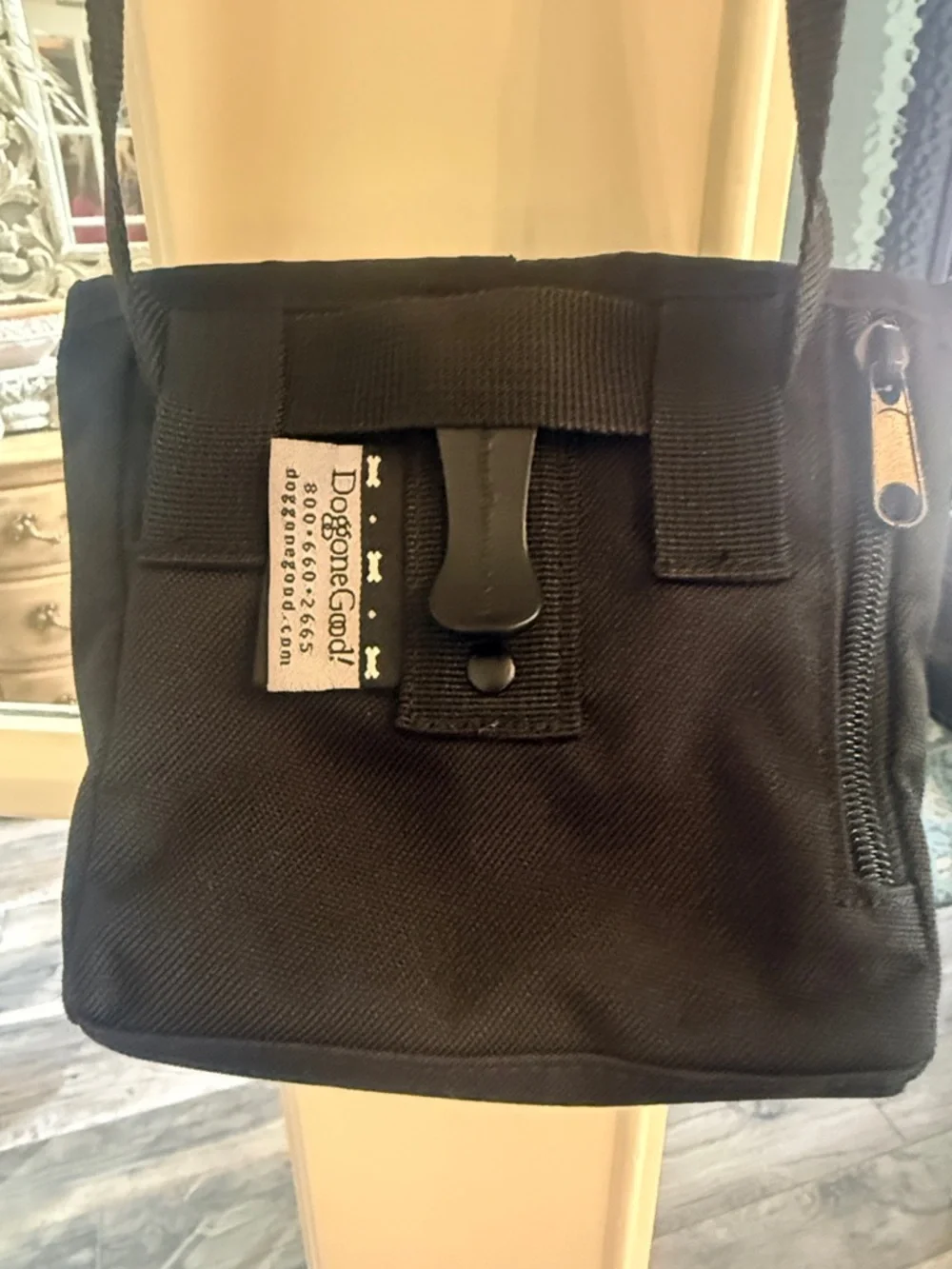 Black Treat Pouch for Dog Training